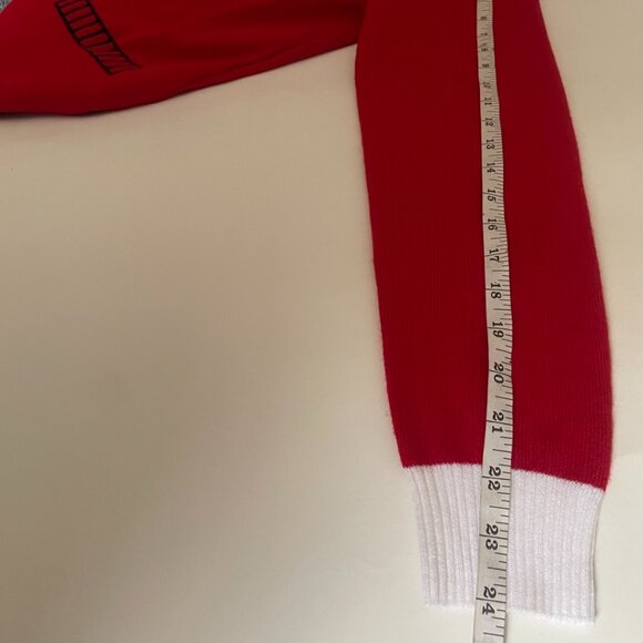 Candy Cane & Jingle Bell Print Sweater - Picture 7 of 7